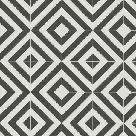 FAUS RETRO BLACK Y WHITE PATTERN TILE S185210